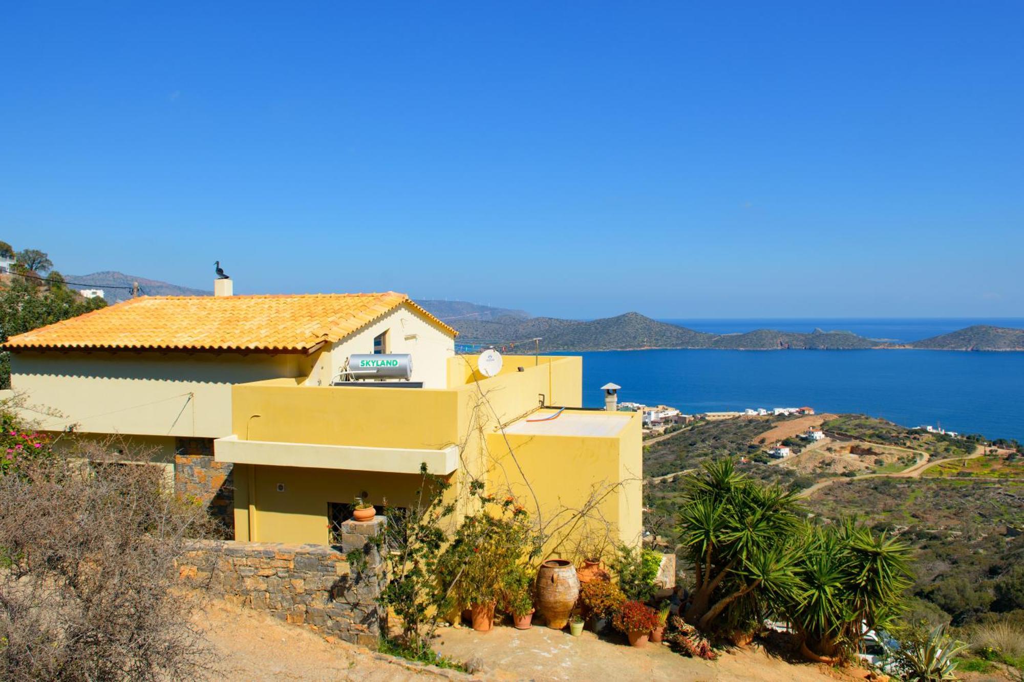Elounda Irini Panoramic House Villa Exterior photo
